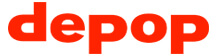 depop logo.