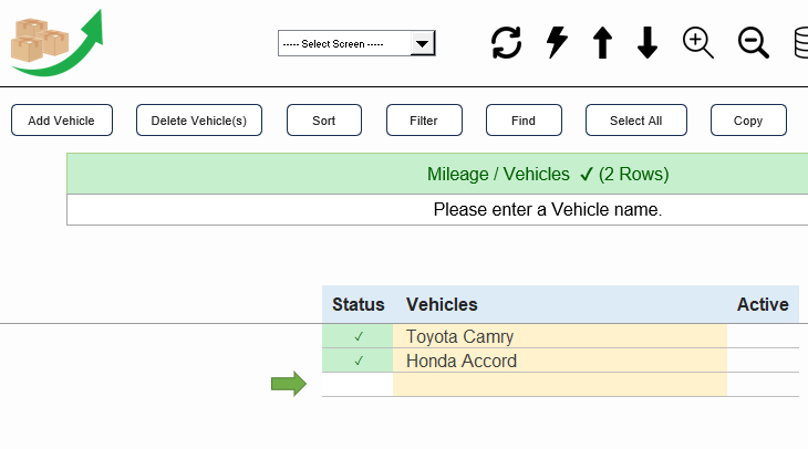 Mileage / Vehicles